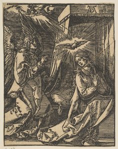 A Anunciação, da Pequena Paixão, copy.n.d. de Johann Mommard