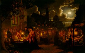 Mercado ao luar, 1874