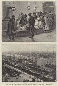 O cólera em Hamburgo de Johann Nepomuk Schonberg