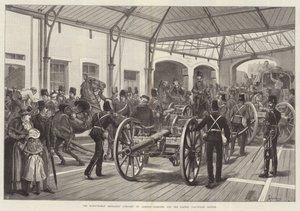 A Honorável Companhia de Artilharia de Londres começando pela Páscoa Voluntária Review