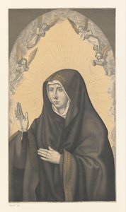 Maria como Mater dolorosa
Obras da colecção dos irmãos Boisserée (título da série)
Galerie des Frères Boisserée (título da série) de Johann Nepomuk Strixner