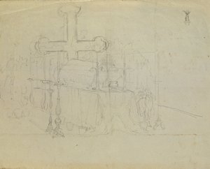 Deslocamento de Juliana Krafft e da sua filha Ludovica de Johann Peter Krafft
