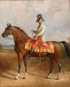 Arquiduque Carl a cavalo de Johann Peter Krafft