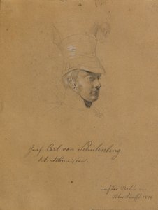 Conde Carl von Schulenburg de Johann Peter Krafft