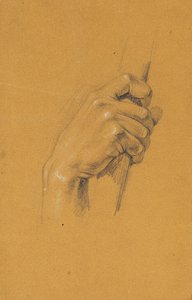 Estudo manual sobre "Ossian e Malvina de Johann Peter Krafft