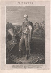 Sacro Imperador Romano-Germânico Francisco II (gravura) de Johann Peter Krafft