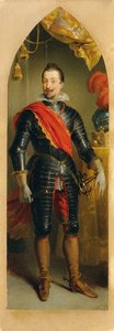 Imperador Fernando II em pé de Johann Peter Krafft