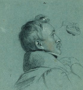 Estudo principal para "Retorno do Imperador Franz de Pressburg" de Johann Peter Krafft