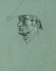 Estudo principal para "Retorno do Imperador Franz de Pressburg" de Johann Peter Krafft