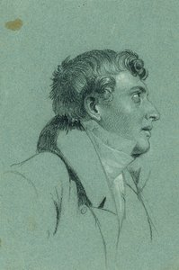 Estudo principal para "Retorno do Imperador Franz de Pressburg" de Johann Peter Krafft