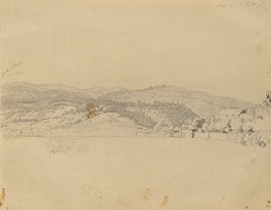 paisagem perto de Baden de Johann Peter Krafft