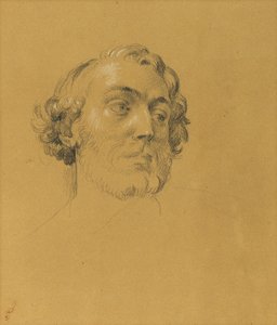 estudo de retrato de Johann Peter Krafft