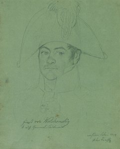 Príncipe Peter Mikhailovich Volkonsky 1776-1852, 1814. de Johann Peter Krafft