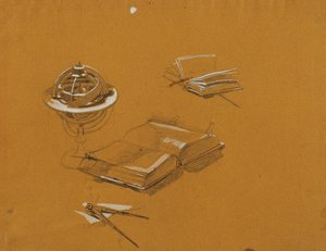 Estudo para "Fausto na manhã de Páscoa" de Johann Peter Krafft