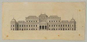 Estudo do Miradouro Superior de Johann Peter Krafft