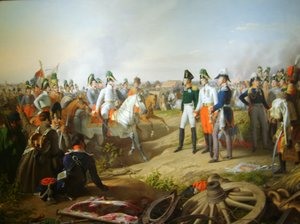 Declaração de vitória após a batalha de Leipzig, 1813 de Johann Peter Krafft
