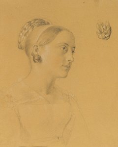 Estudo Feminino sobre a "Entrada após a Paz de Paris de Johann Peter Krafft