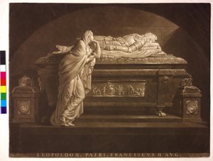 Sacro Imperador Romano Leopoldo II de Johann Peter Pichler