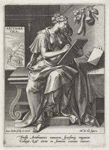 Aritmética
Aritmética (título sobre o objecto)
As sete artes liberais (artes liberales) (título da série)
