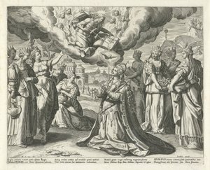 Cristo dá o seu sangue à sua noiva
Canção de Salomão (título da série)
Canticum Canticorum (título da série) de Johann Sadeler (I)