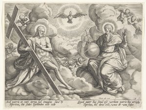 A Santíssima Trindade nas nuvens de Johann Sadeler (I)