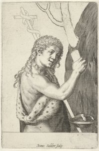 João Baptista em criança de Johann Sadeler (I)
