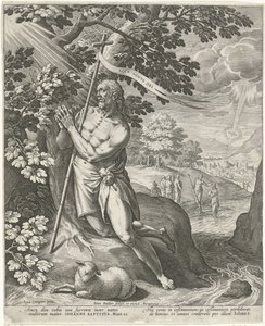 João Batista no deserto de Johann Sadeler (I)