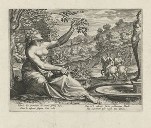 Primavera
Longe (título sobre o objecto)
As quatro estações (título da série) de Johann Sadeler (I)