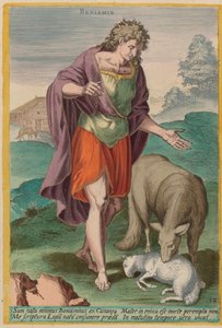 Benjamin, c. 1585. de Johann Sadeler I