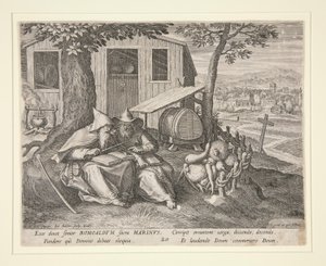 Santos Romuald e Marinus (de Oraculum Anachoreticum, 20)