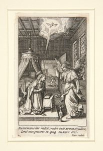 A Anunciação de Johann Sadeler I