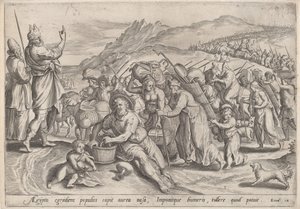 O Êxodo do Egito, c.1585.