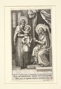 A Sagrada Família de Johann Sadeler I