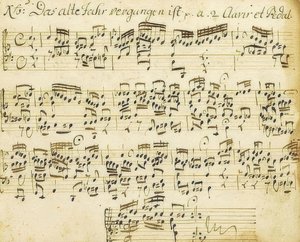 Prelúdio de Corais de Órgãos. Do livreto de órgãos. 1713-1716