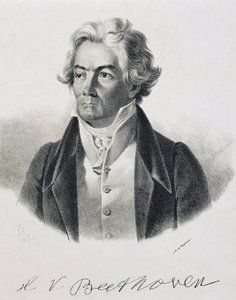 Retrato de Ludwig van Beethoven (Bonn) de Johann Stephan Decker
