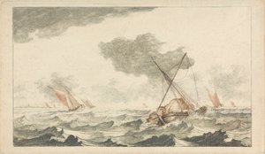 Castelos, Ruínas e Paisagens Marinhas - Gravuras a Seis Cores de Johann Teyler
