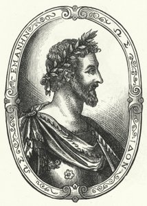 Pierre Ronsard, poeta francês (gravura) de Johann Theodor de Bry