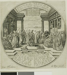 O casamento veneziano de Johann Theodor de Bry