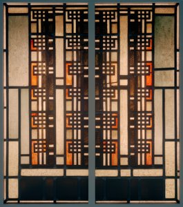 Rasterstreifen Orange de Johan Thorn Prikker