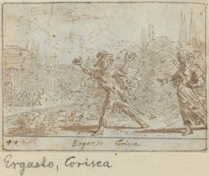 Ergasto e Corisca, 1640.