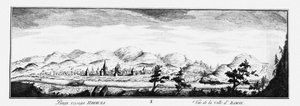 Vista de Ilimsk, ca 1735