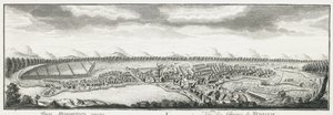 Vista das fábricas de Nevyansk, ca 1735
