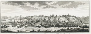 Vista de Tobolsk, ca 1735