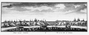 Vista de Tyumen, ca 1735