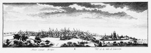 Vista de Yakutsk, ca 1735