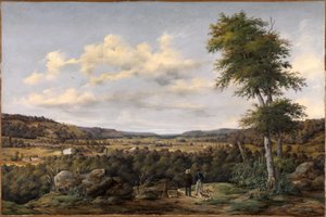 Paisagem na Bélgica de Johann Wilhelm Schirmer