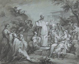 Santo Inácio da Pregação de Loyola, antes de 1761.