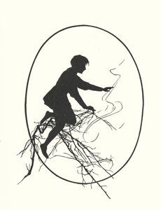 Silhueta de Johanna Beckmann (litografia) de Johanna Beckmann