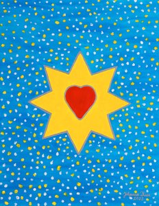 A estrela do amor nobre e atento - Imagem sem citação