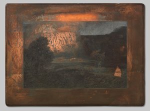 Paisagem com rebanho de ovelhas de Johannes Arnoldus Boland (signed by artist)